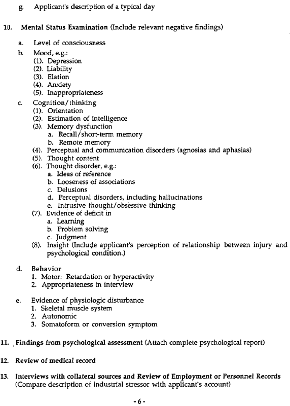 Image 5 within § 43. Method of Evaluation of Psychiatric Disability.