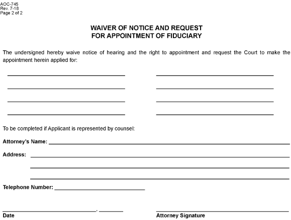 Image 2 within AOC-745 Application for Appointment of Fiduciary for Disabled Persons