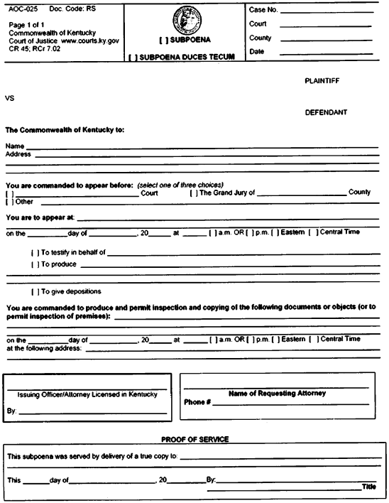 Image 1 within CR 45.01 Form; issuance